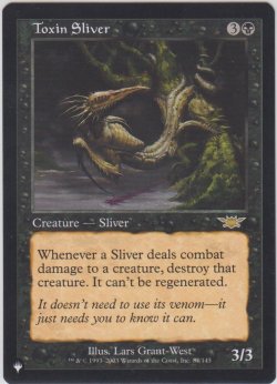 画像1: 毒素スリヴァー/Toxin Sliver (MB1・LST)