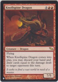 山背骨のドラゴン/Knollspine Dragon (MB1・LST)