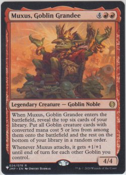 画像1: 上流階級のゴブリン、マクサス/Muxus, Goblin Grandee (MB1・LST)