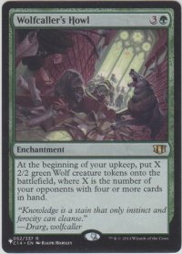 狼呼びの雄叫び/Wolfcaller's Howl (MB1・LST)