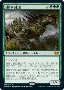画像1: 耕作する巨躯/Cultivator Colossus (VOW)《Foil》