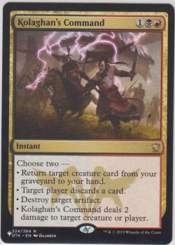 画像1: コラガンの命令/Kolaghan's Command (MB1・LST)