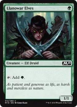 画像1: ラノワールのエルフ/Llanowar Elves (MB1・LST)