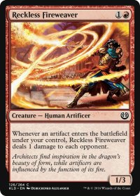 無謀な炎織り/Reckless Fireweaver (MB1・LST)