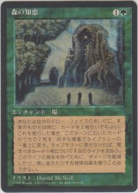 森の知恵/Sylvan Library (4ED)【黒枠版】