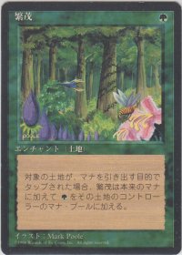 繁茂/Wild Growth (4ED)【黒枠版】