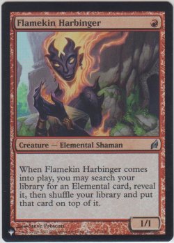 画像1: 炎族の先触れ/Flamekin Harbinger (MB1・LST)《Foil》
