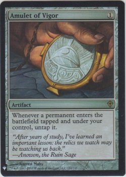 画像1: 精力の護符/Amulet of Vigor (MB1・LST)《Foil》