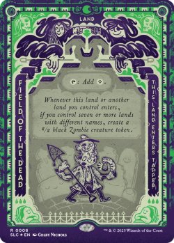 画像1: 死者の原野/Field of the Dead 【No.6】 (SLC)《Foil》