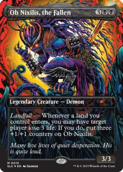 画像1: 堕ちたる者、オブ・ニクシリス/Ob Nixilis, the Fallen 【No.15】 (SLC)《Foil》