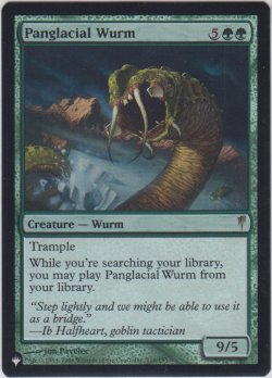 画像1: 氷河跨ぎのワーム/Panglacial Wurm (MB1・LST)《Foil》