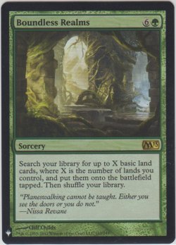 画像1: 境界なき領土/Boundless Realms (MB1・LST)《Foil》