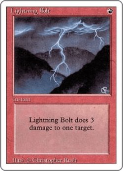 画像1: 稲妻/Lightning Bolt (3ED)【年末年始セール】