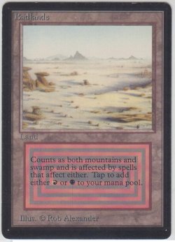 画像1: Badlands 【NM〜NM-】 A (LEB)【☆高額トレジャー☆】