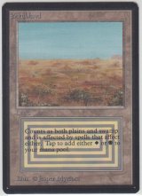 Scrubland 【NM〜NM-】 B (LEB)【☆高額トレジャー☆】