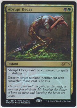 画像1: 突然の衰微/Abrupt Decay 【PLD】 B (WMCQ)【☆高額トレジャー☆】