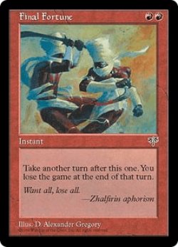 画像1: 最後の賭け/Final Fortune (MIR)