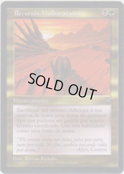 画像1: 資源の浪費/Squandered Resources (VIS)【きまぐれSALE】