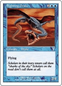 画像1: ファイティング・ドレイク/Fighting Drake (7ED)《Foil》