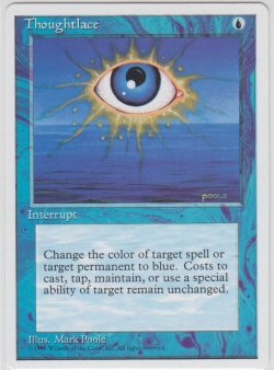 画像1: 思考の色/Thoughtlace (4ED)【アルターネイト版】
