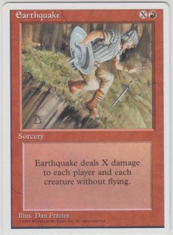 画像1: 地震/Earthquake (4ED)【アルターネイト版】