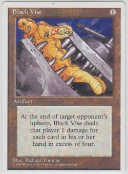 画像1: 黒の万力/Black Vise (4ED)【アルターネイト版】