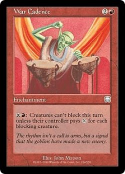 画像1: 戦いの連打/War Cadence (MMQ)《Foil》