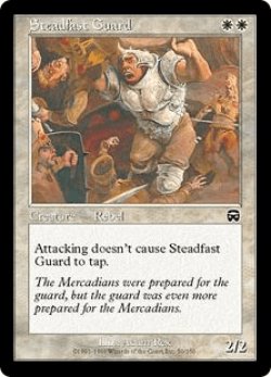 画像1: 不動の守備兵/Steadfast Guard (MMQ)《Foil》