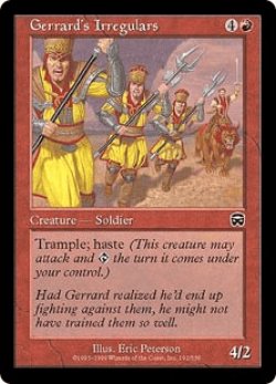 画像1: ジェラードの不正規軍/Gerrard's Irregulars (MMQ)《Foil》