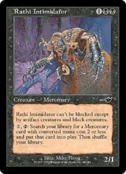 画像1: ラースの威嚇者/Rathi Intimidator (NEM)《Foil》