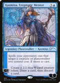 謎めいた指導者、カズミナ/Kasmina, Enigmatic Mentor 【No.507】 (SLD)《Foil》