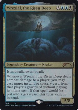 画像1: 目覚めし深海、レクシャル/Wrexial, the Risen Deep 【No.584】 (SLD)《Foil》
