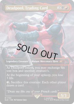 画像1: Deadpool, Trading Card 【No.1753】 (SLD)《Foil》