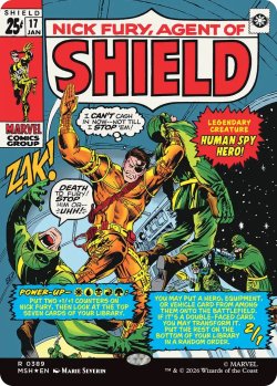 画像1: S.H.I.E.L.D.のエージェント、ニック・フューリー/Nick Fury, Agent of S.H.I.E.L.D. (MSH)【クラシック・コミック版】《Foil》