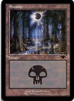 画像1: 沼/Swamp 【EX〜EX-】 (GURU Land)【カウントダウン】