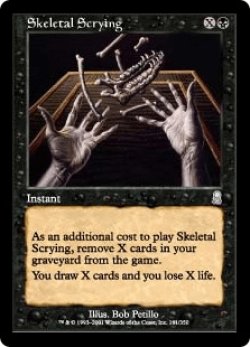 画像1: 占骨術/Skeletal Scrying (ODY)《Foil》