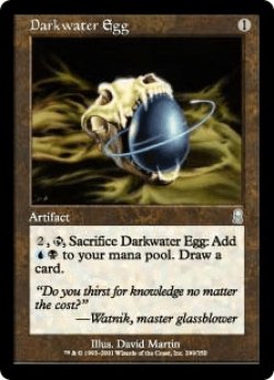 画像1: ダークウォーターの卵/Darkwater Egg (ODY)《Foil》