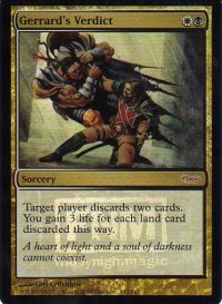 ジェラードの評決/Gerrard's Verdict (FNM)