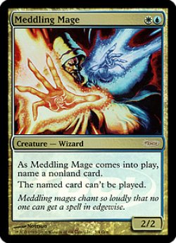 画像1: 翻弄する魔道士/Meddling Mage (Judge)