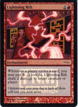 画像1: 稲妻の裂け目/Lightning Rift (FNM)