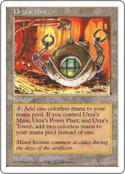 画像1: ウルザの鉱山/Urza's Mine (5ED)