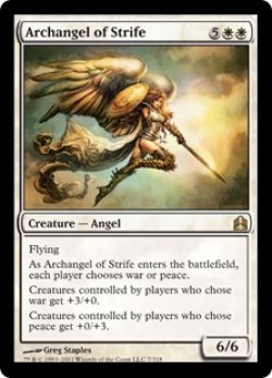 画像1: 敵対の大天使/Archangel of Strife (CMD)