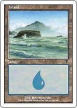 島/Island 【Ver.2】 (7ED)《Foil》