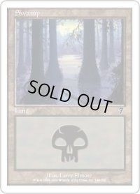 沼/Swamp【Ver.3】(7ED)《Foil》