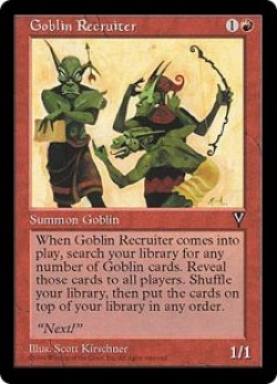 画像1: ゴブリン徴募兵/Goblin Recruiter (VIS)