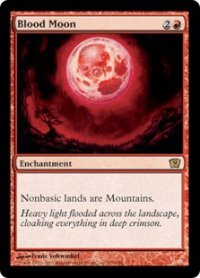 血染めの月/Blood Moon (9ED)《Foil》