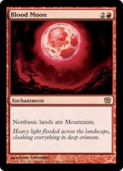 画像1: 血染めの月/Blood Moon (9ED)《Foil》