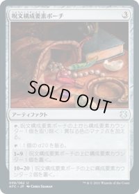 呪文構成要素ポーチ/Component Pouch (AFC)