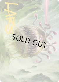 【イラストコレクション：箔押し】悪意のビホルダー/Baleful Beholder (AFR)【1/81】