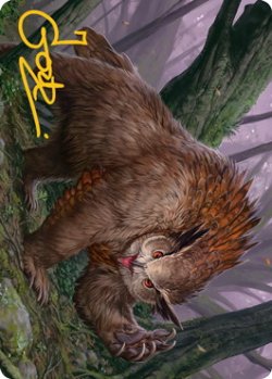 画像1: 【イラストコレクション：箔押し】アウルベア/Owlbear (AFR)【15/81】